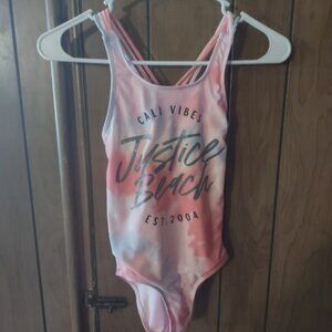 Girls Justice Medium Swimsuit